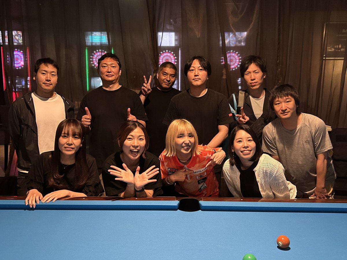 BLACKRIVER818's tweet photo. 🎱急募🎱
新シーズンのJPAメンバーを募集しています❗️
是非ご検討、ご連絡ください👍
◼︎条件
人数は2〜3名
スキルは1〜4
土曜日の13時スタートの城南エリア(Oops!)へ来れる方
※細かいことは直接ご相談ください
#JPA #FILLUP #Oops! #ビリヤード https://t.co/wyQNwqd13V