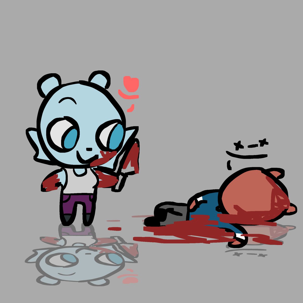 khyralemon's tweet photo. Revenge time!
>:3

#UnicornWars #UnicornWarsOc #Art https://t.co/fZEhjBjAFR