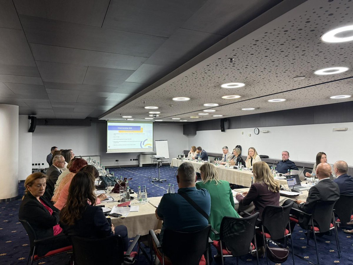 CEFTA_'s tweet photo. 📍 31st CEFTA Customs Meeting (Sarajevo, 2 June) confirmed strong  commitment to customs modernisation & digitalisation across CEFTA.

Key progress:
• PEM & e-PoC advancing steadily
• AEO progress and exploring EU ‘Trust & Check’ future potential
• SEED+ improving data exchange (risk profiles, scanner images, VAT data, pre-arrival info)
• EAD & PAP expanding fully digital procedures
• TRS supporting faster, more efficient clearance

🚀 CEFTA is moving toward faster, safer and EU-aligned trade flows.
#CEFTA #AEO #Digitalisation #Customs