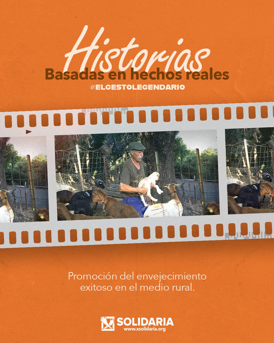 fescancantabria's tweet photo. 🎞️ Gracias a la @XSolidaria #COCEDER realiza el proyecto “Promoción del envejecimiento exitoso en el medio rural” que pone en valor el recorrido vital de las personas mayores del medio rural
❌ Marca la #Casilla106 en tu renta y haz posibles más Historias #BasadasEnHechosReales https://t.co/FBjRiw391w