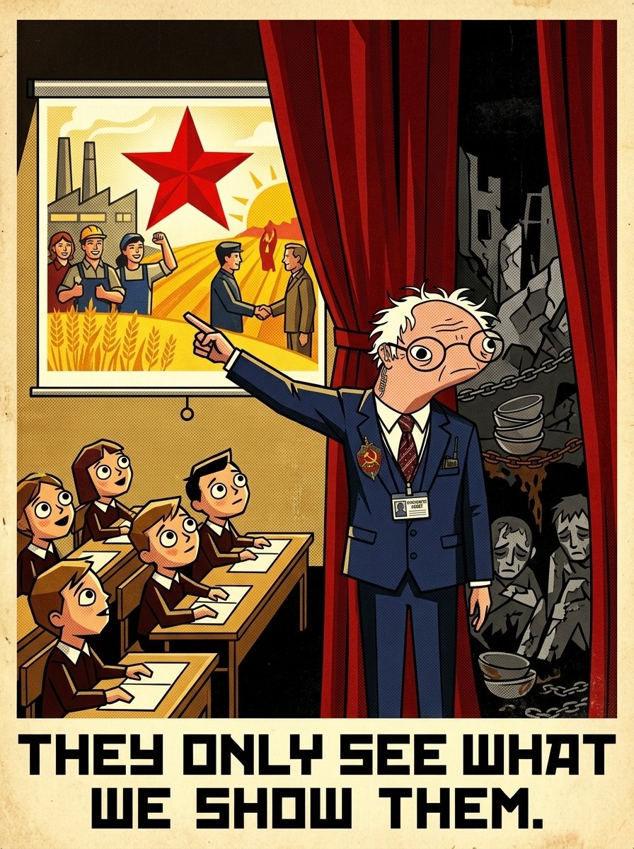 BurnieSendersX's tweet photo. @elonmusk @GadSaad Comrades, many great writers started as communists.

Then they saw it with their own eyes and turned against us.

This is why we must control education, media, and history.

So the next generation only sees the beautiful theory…

Never the results.

The 5 year plan is perfect ☭ https://t.co/0C5DFxmBMq