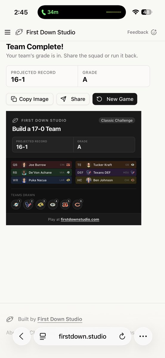 BTapiador's tweet photo. You’re telling me this team isn’t 17-0 https://t.co/9rYZD0Zxb8