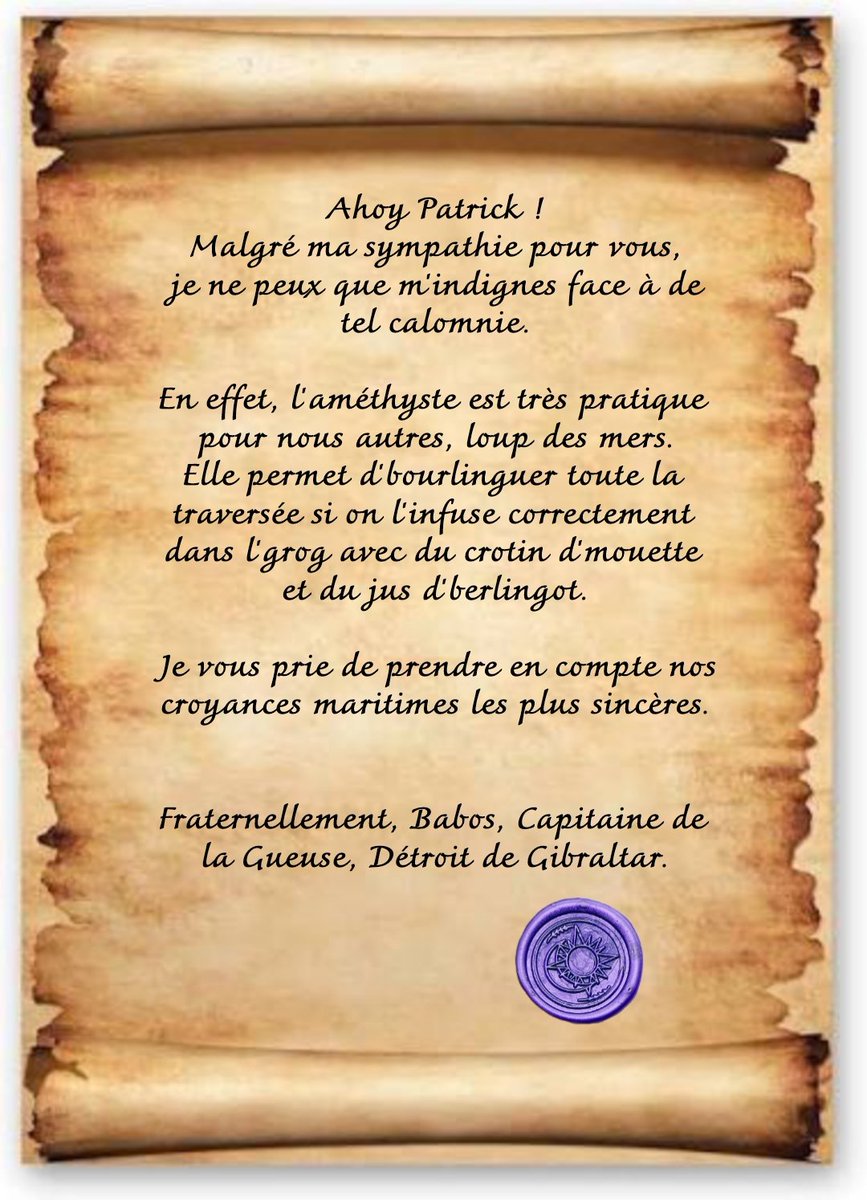 CaptainBabos's tweet photo. @vernoupatoche https://t.co/CeKByjH2uj