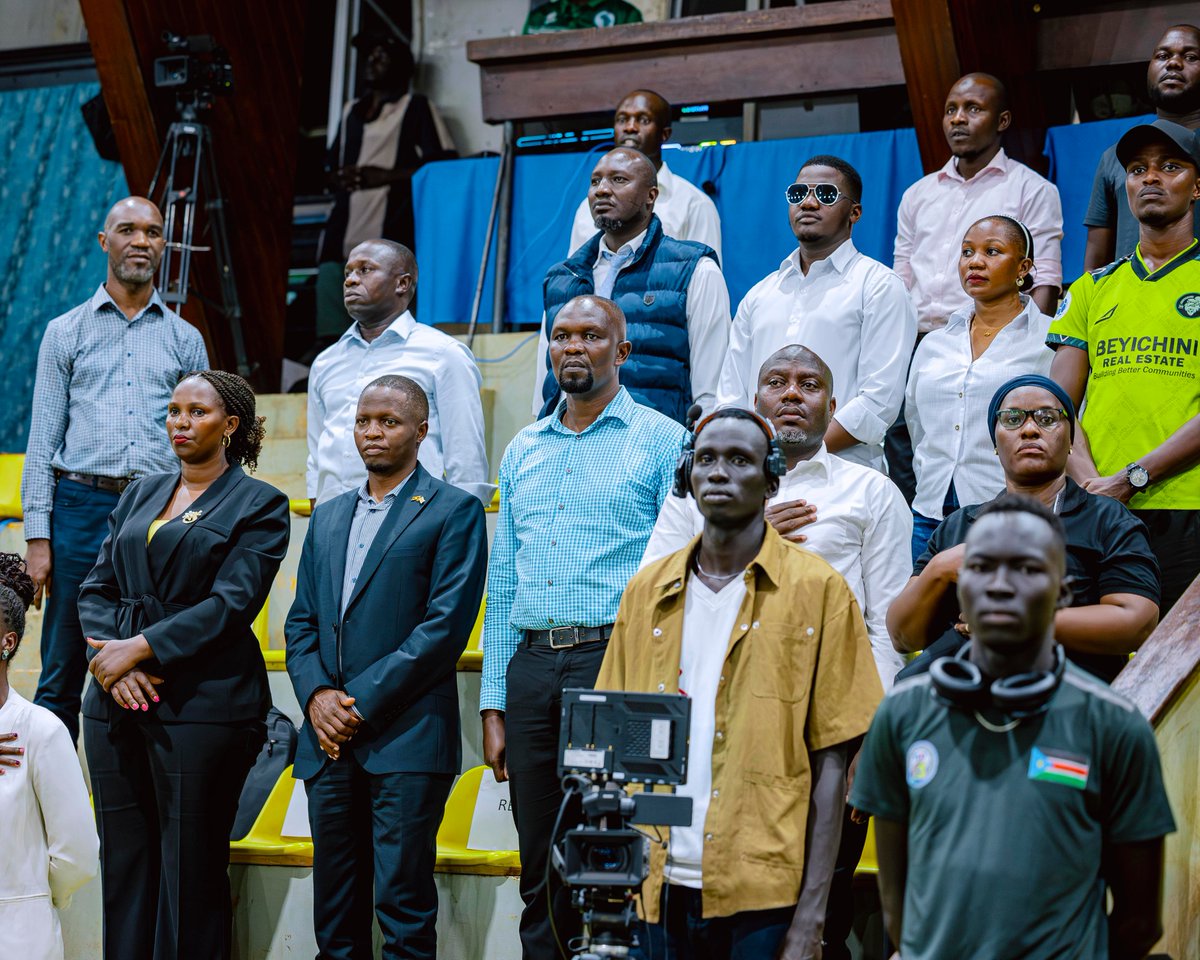 Ugvolley's tweet photo. Mr. @OgwangOgwang  Peter,

The volleyball family is honored by your presence at yesterday's match as 🇺🇬Uganda's Men's National Team secured a victory over Tanzania🇹🇿.@Zone5volleyball qualifiers 
We sincerely appreciate the time you spent with us and your commitment to sports development. Your support will go a long way in helping us produce more top athletes and advance volleyball across Uganda.

Thank you for standing with Ugandan volleyball. 🏐🇺🇬 @NCSUganda1 @Educ_SportsUg @kigundu_ahmed