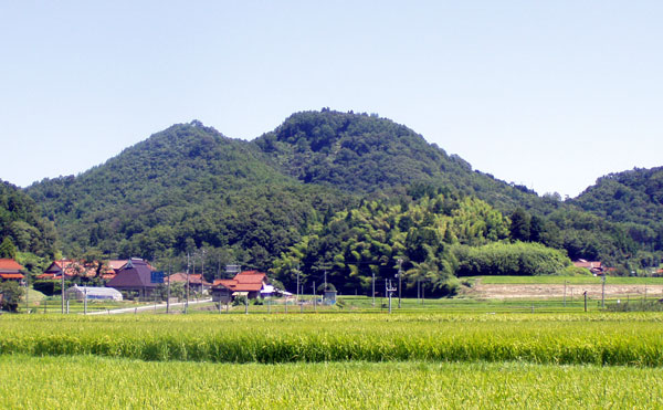 ohohnyan's tweet photo. 日和城跡（邑南町日和）

小笠原氏家老の寺本氏の居城。
永禄元年に毛利方の攻撃を受け、寺本は毛利に降った。
現在、主郭には金毘羅宮が建っている。
これに関係してか、日和地区には寺本姓が多い。

#島根県 #邑南町 #城跡 https://t.co/5lSygE3GJW