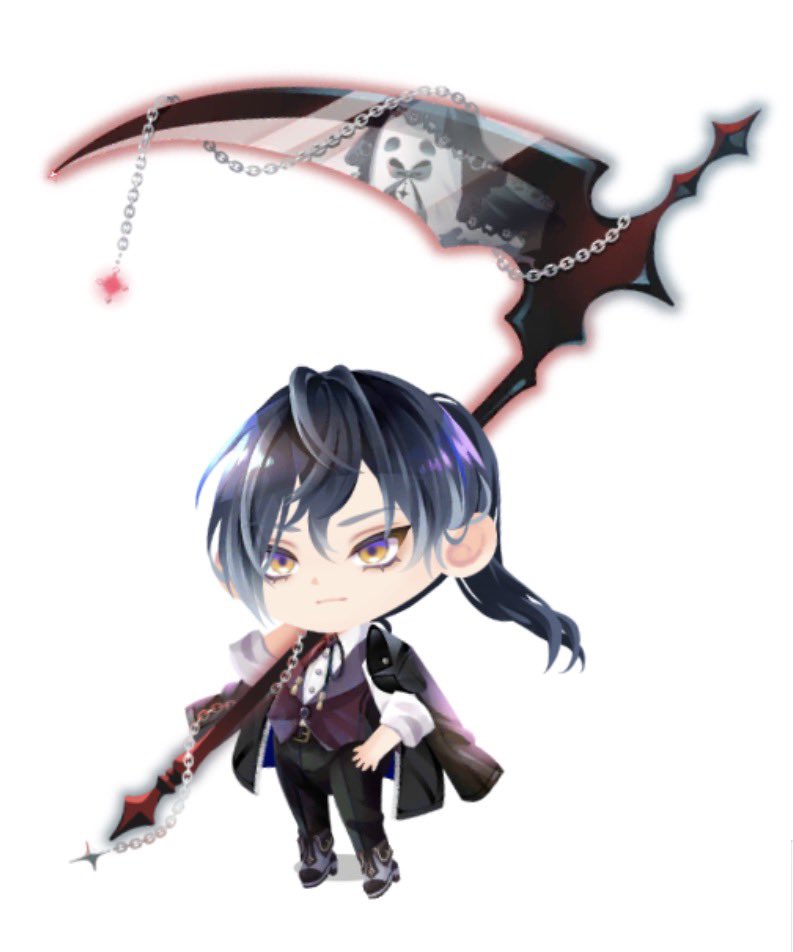 _0325108's tweet photo. これは私がお人形遊びアプリで頑張って作っている🎃剣城 https://t.co/8hBqrAmGHX