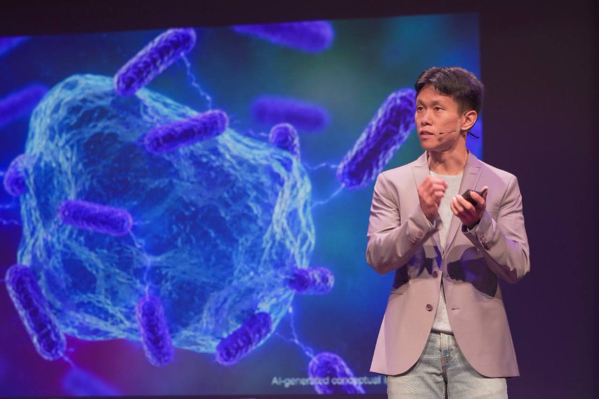 Allatra_UK's tweet photo. Dr. John Ahn Brings the Micro- and Nanoplastics Crisis to the TEDx Stage

Dr. John Ahn, PhD, MBA - Chief Scientist and Chair of the ALLATRA Global Research Center - took the TEDxStLouis stage on May 30, 2026, delivering a talk at the Missouri History Museum.
His presentation, "Too Small to See, Too Dangerous to Ignore: Micro- and Nanoplastics," brought critical attention to one of the most urgent invisible threats facing humanity today.
Dr. Ahn addressed how everyday plastic products break down into particles so small they cannot be seen  yet accumulate in our air, water, ecosystems, and human bodies. Emerging research links these particles to neurodegenerative diseases, cardiovascular effects, reproductive health challenges, and cellular disruption.

Не also noted that while reducing plastic use, improving recycling, and developing cleanup efforts remain important, the removal of micro- and nanoplastic particles already dispersed in air, water, ecosystems, and biological systems remains extremely difficult at a global scale. Dr. Ahn emphasized the need for a broader scientific discussion on how these particles could be made less harmful once they are already present in biological and environmental systems.

A key highlight of the talk was the role of electrostatic charge in explaining how these particles interact with biological systems - a scientific insight that may be central to developing future solutions.
Dr. Ahn's talk invited the audience to look at micro- and nanoplastics not only as an environmental issue, but as an emerging scientific challenge that requires continued research, open discussion, and practical thinking about future solutions.
▪️Full press release: https://t.co/6nrDot7Epw

Featured on: Associated Press, The National Law Review, FOX 2, CBS 10, ABC 12, CBS 42, NBC 33, CBS 13, FOX 4, DC NEWS NOW, among others.

#ALLATRA #TEDxStLouis #Microplastics #GlobalHealth #EnvironmentalScience #STOMP
TEDxSTL
@TEDxSaintLouis
TEDxStLouis