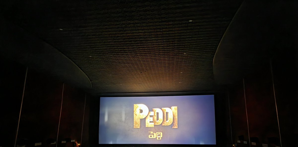 AravindRCF's tweet photo. Show Time #Peddi 2nd Time 
At Sri Venkateswara - Patancheru 

#RamCharan #TeamRamCharan https://t.co/6jepbwIRsv