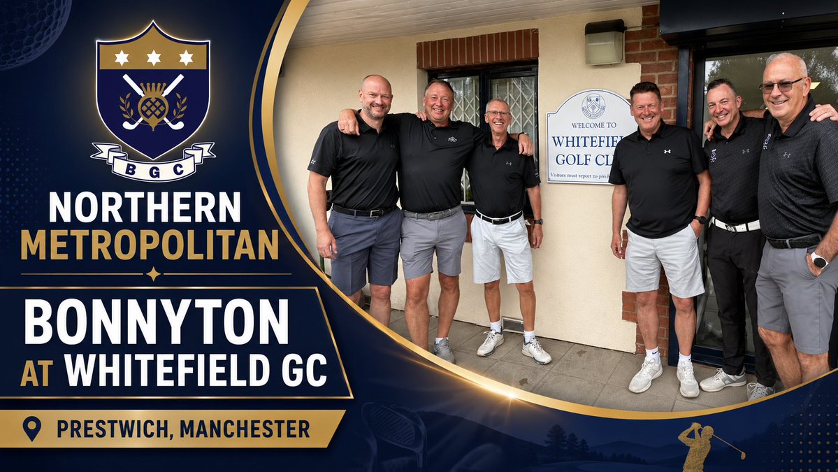 BonnytonGC's tweet photo. 🏌️‍♂️ Bonnyton at the Northern Metropolitan Golf Tournament

Well done to everyone who represented the club 👏 Read more at our Blog 👉 https://t.co/zm2z9xEUbt

#BonnytonGolfClub #NorthernMetropolitan #WhitefieldGolfClub #GolfClub #ClubGolf #ReciprocalGolf #TeamBonnyton See less https://t.co/ZaiecF0lVS