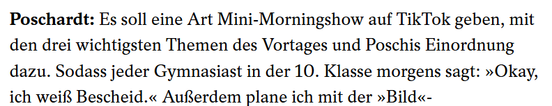 LeviHallo's tweet photo. weil alle 10. Klässler wie wild darauf geiern, sich von einem 60-Jährigen morgens die Welt erklären zu lassen, klasse Konzept Ulf Poschardt👍 https://t.co/ntWePVpl3J