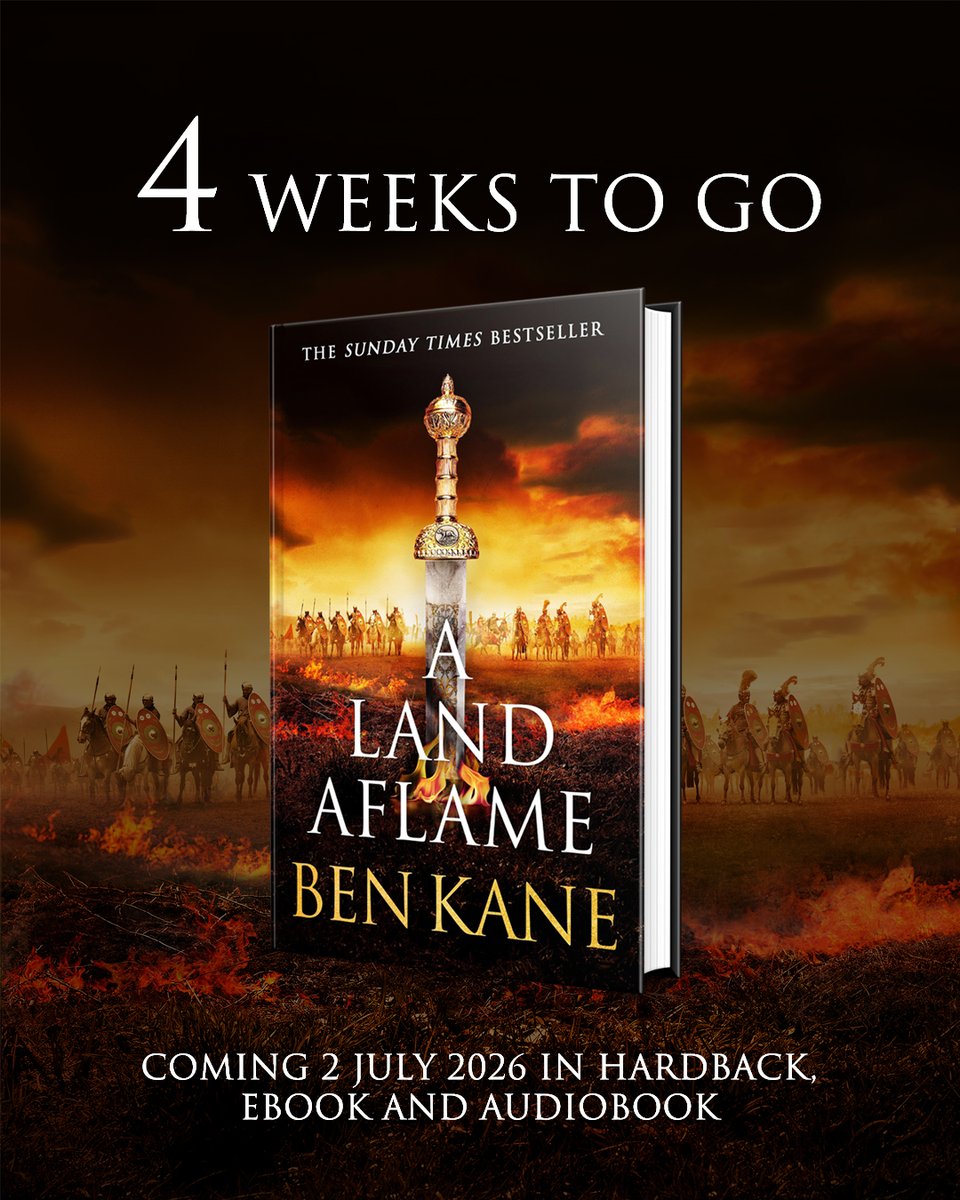 BenKaneAuthor's tweet photo. Anyone want a numbered limited (&amp; signed) first edition of Hannibal 4: A Land Aflame? 
UK: £45 inc P&amp;P
Europe: £52 inc P&amp;P
World: £64 inc P&amp;P

Comment if you would! https://t.co/VbqETLIwVg