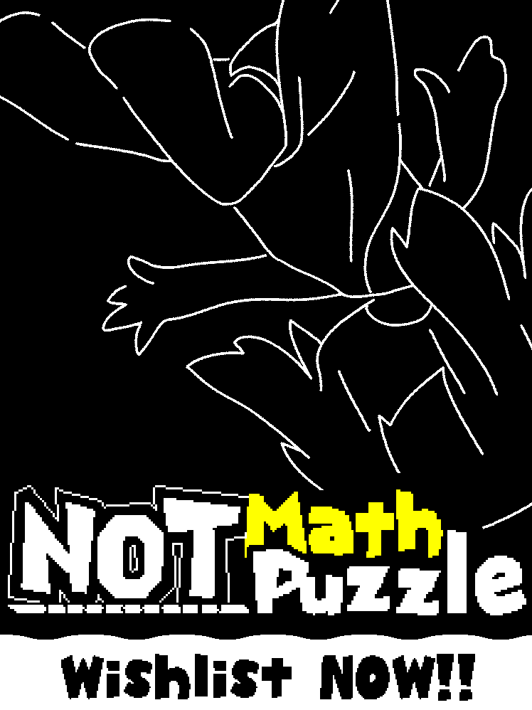 unagiunagigame's tweet photo. 記号を動かし、数式を作るパズルゲーム「NOT Math Puzzle」

その完全版のsteamストアページが公開されました！

よろしければ、ウィッシュリストに追加し、今後の進展をお待ちいただければと思います。

▼ストアページはこちら
https://t.co/NMvHqFiJ0f https://t.co/YwXEoA5Mrg