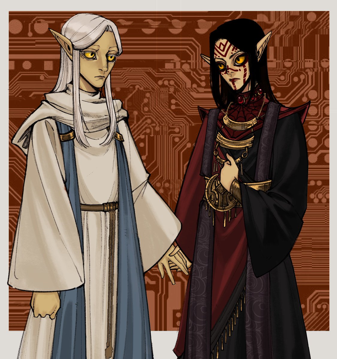 Fumi_Sumomoko's tweet photo. My fave kiddo
Dagoth accessory designed by @.wanmojie.
#TES #SOTHASIL https://t.co/maIDJmqd4e