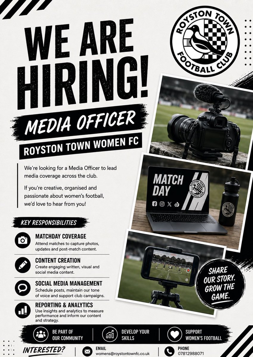 Royston Town FC Women tweet media