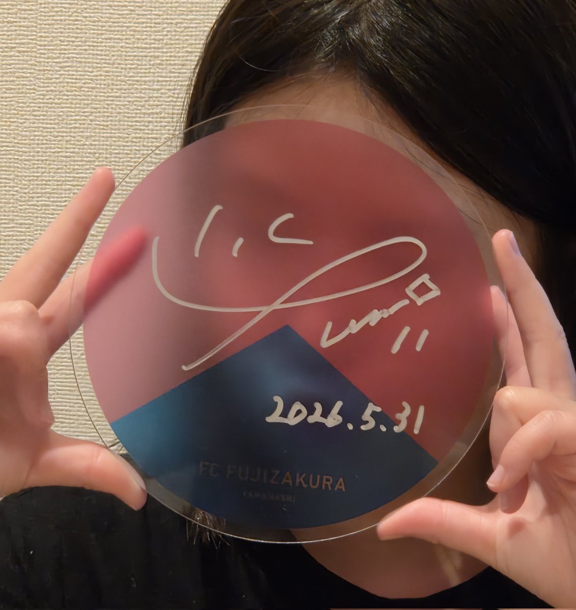 ryock_beat's tweet photo. 届きました～✨️
韮崎も期待してます🔥
2戦連発で、2試合連続MVPも全然ありで #滅 ❗
こんなんなんぼあってもいいですからね🤭
@yumiko_soccer 
#辻野友実子 選手⑪
#FCふじざくら山梨 🗻🌸 https://t.co/SE1XRNuc2W