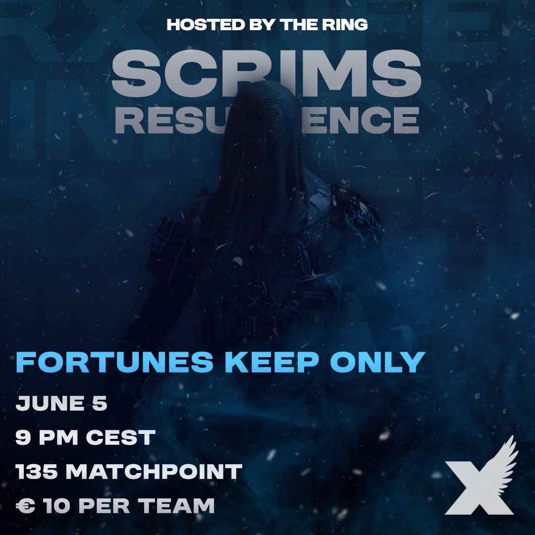 InferXgaming's tweet photo. 🏆Fortunes Keep Only Scrims 🏆

Date: June 5
Time: 9PM CEST (8PM UK)
Format: 135 Matchpoint
Entry: €10 per team

✍️Sign up here: https://t.co/706nxpvHo9

Which team will be the first winner on FK? 👀 https://t.co/797A4XOJI5