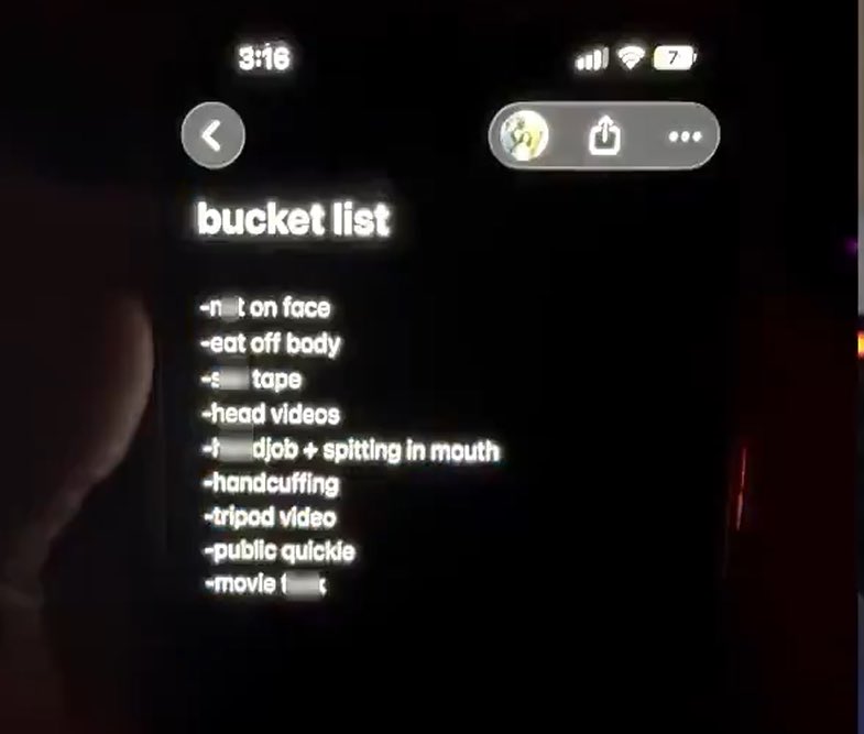 Never_CapAgain's tweet photo. This is genuinely diabolical man wow. I don’t wish this on anyone coz WTFFFFF!??? 😬 

Not only did she cheat &amp; fuck her real cousin, she also had a literal bucket list of more sexual things to do!!!😭 https://t.co/dPVlaZCpbw