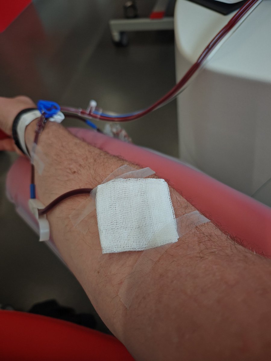 krisvl_70's tweet photo. Zijn we weer ๐ฉธ๐
#rodekruisvlaanderen #donor #plasma #donateplasma #bloedplaatjes #geefvoorelkaar https://t.co/rXGHeeAjPN