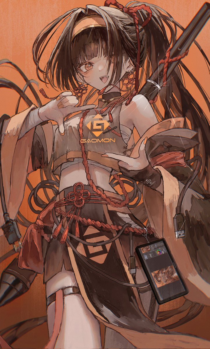 Gaomonpentablet's tweet photo. May your skills break through every limit as you create. To us, you're an Isekai anime protagonist adventuring with GAOMON gear! ✨⚔️

🎨Artist: @kuma_yuka___ 
🎨Gear: #gaomonpro19
🎨Product link: https://t.co/lRtPlDohpv

#DigitalArt #gaomon #gaomontablet #gaomonpentablet #gaomonpainting #illustration