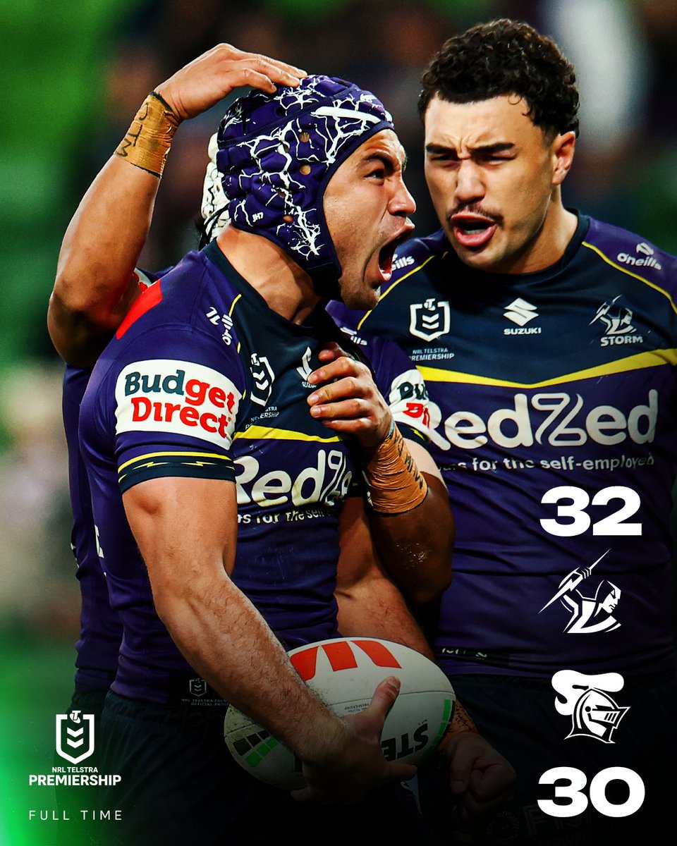 NRL's tweet photo. HELD ON 🌩 https://t.co/m9FapEQVgX