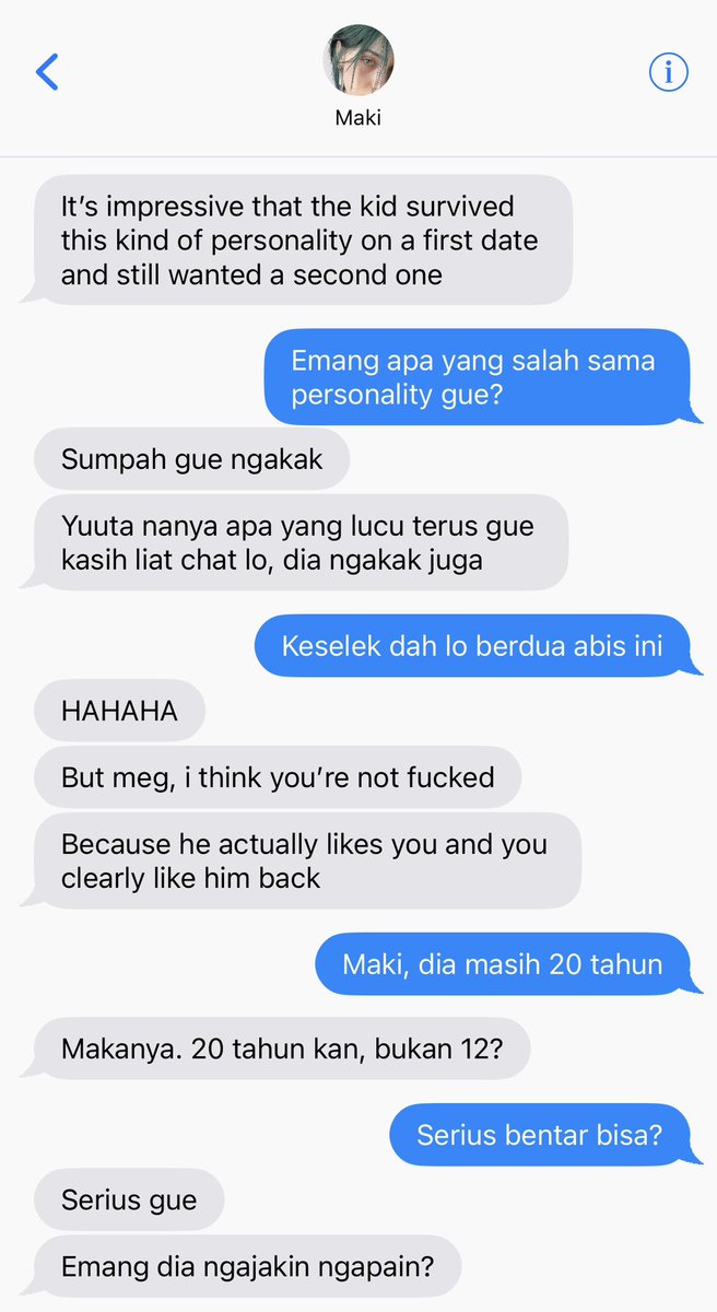 __crusherr's tweet photo. #itafushi — second date dari dua pov

college student yuuji (20) x office worker megumi (29) https://t.co/8Yr8F8buU8