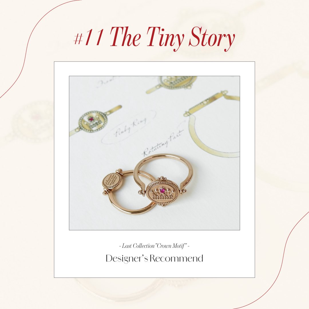 NOJESSjp's tweet photo. ＼#11 The Tiny Story／

ラストコレクション”クラウンモチーフ”にこめられたこだわりを、デザイナー自身に語ってもらいました！

▼ FEATUREを読む▼ 

https://t.co/ru7WgVf25L https://t.co/Y58DDp2SUS
