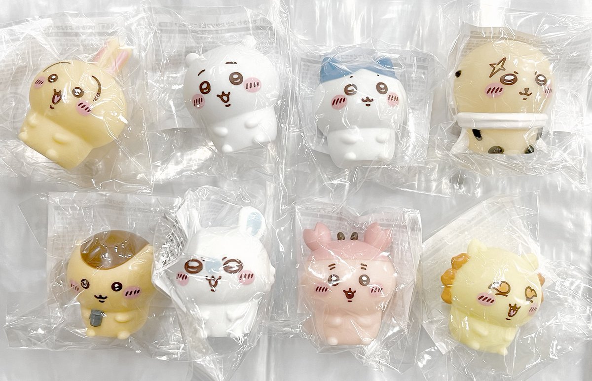 CCatcherApp's tweet photo. #ちいかわ ぷかぷかソフビミニフィギュア
入荷しました〜✨

ちんまりサイズでとってもかわいいです✨
クラウドキャッチャーでは【2種セット】なので
4つ獲れば全種そろっちゃいます😳

▼ゲームプレイはこちら https://t.co/vVD81fQZ8r

#オンラインクレーンゲーム https://t.co/YuQrtwH8CI
