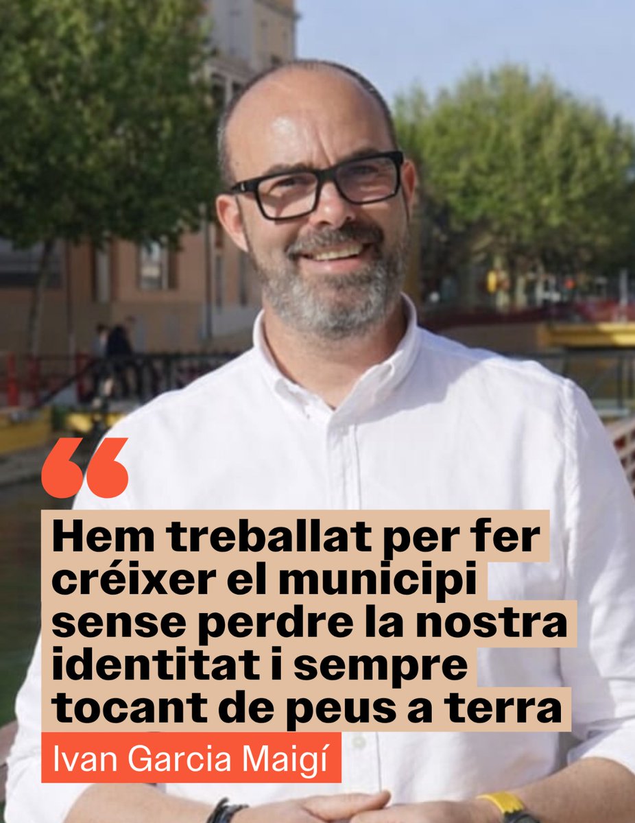 ERCmunicipal's tweet photo. 🟡 [ENTREVISTA] @IMaigi, alcalde de #Roquetes, fa balanç de la feina feta a l'Ajuntament, ens explica els projectes actuals i comença a encarar les eleccions municipals del 2027

Llegeix-la aquí 👇🏻
https://t.co/5qMQFsFTfO https://t.co/b47Mu0y2AC