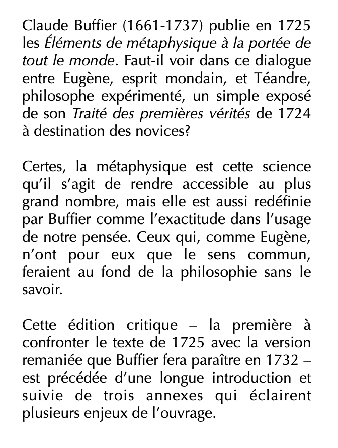flr_louis's tweet photo. Claude Buffier - Éléments de métaphysique

À paraître chez Vrin https://t.co/zFVL7VeZti