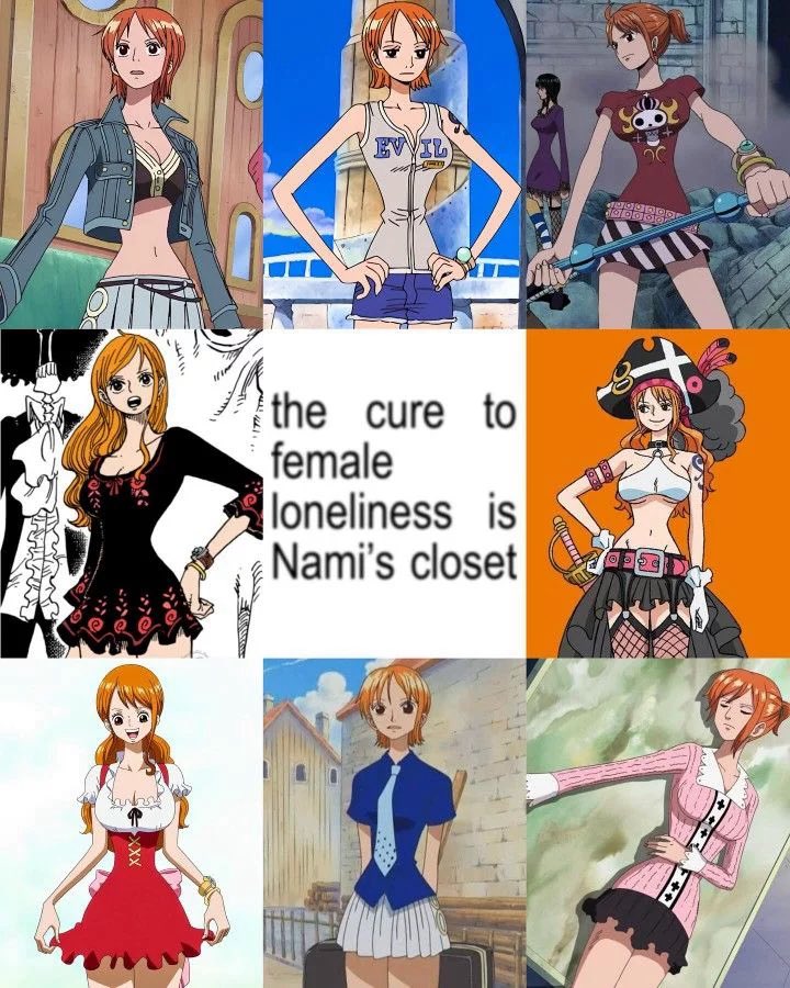 HauntingUrHouse's tweet photo. how i yearn to achieve nami’s aesthetic 💔 https://t.co/1WbZKxD1IY