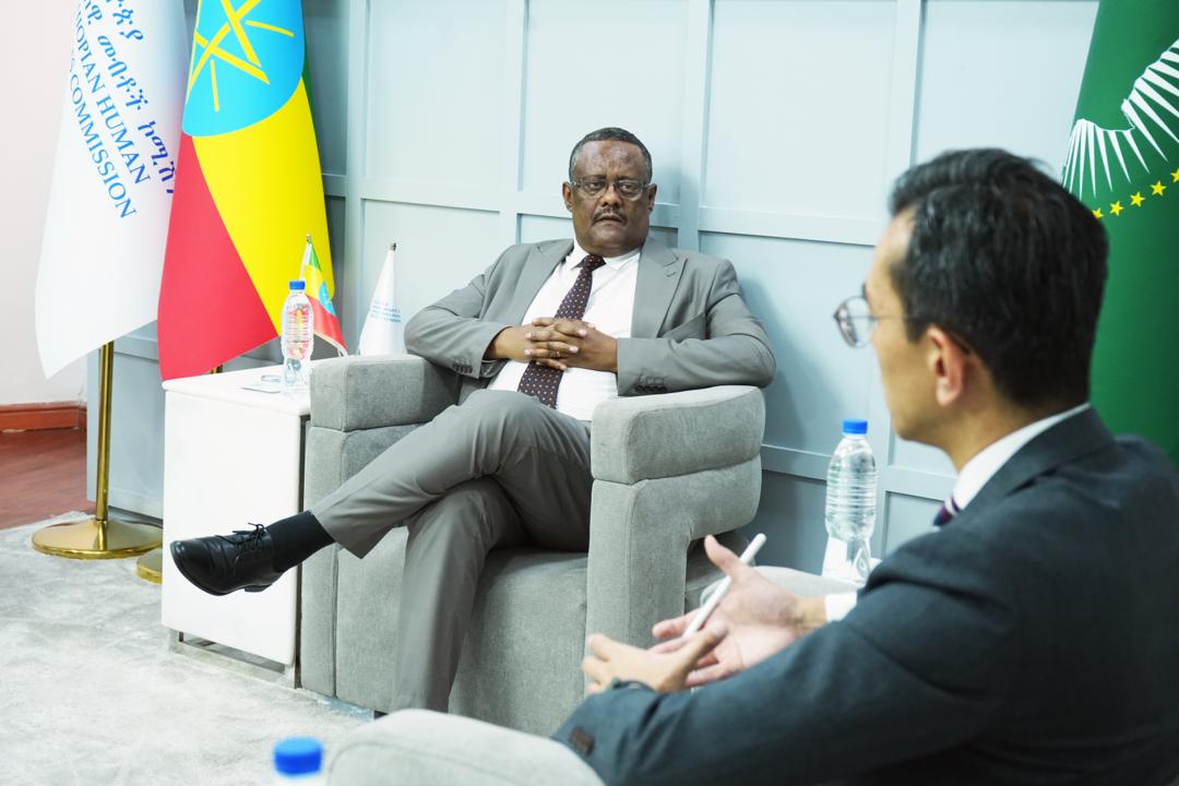 BerAdello's tweet photo. Great discussion with Mr. Hiroyuki Yakushi, Chief Representative of @JICA_Official Ethiopia. Appreciated JICA’s recognition of EHRC’s election monitoring. We explored further partnerships in capacity building and human rights promotion. 🇪🇹🇯🇵

​#HumanRights #Ethiopia #JICA https://t.co/icFY2jWFod