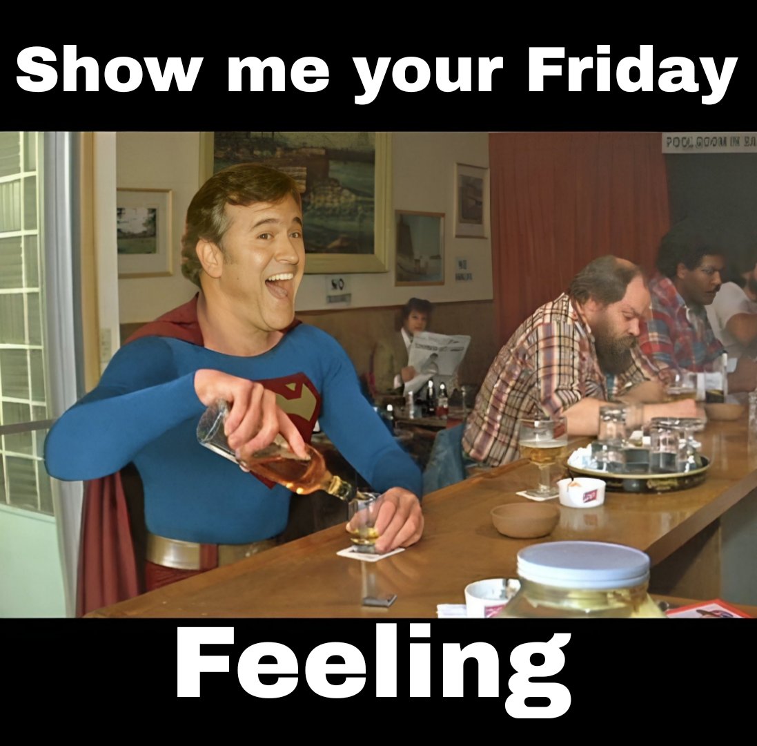 AshySlasheeDB's tweet photo. Show me your Friday feeling.... https://t.co/D8IGWyaG2l