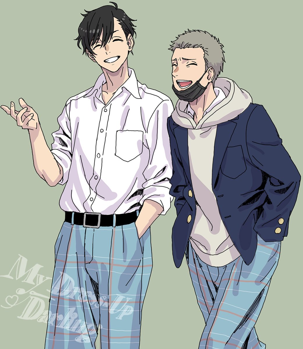 ShunyaYamashita's tweet photo. 古賀くんと村上くん。 https://t.co/MVEIdJAtQN