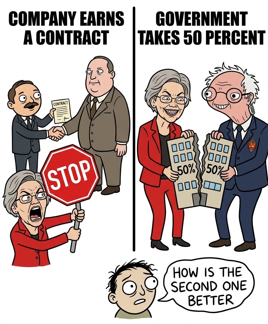 BurnieSendersX's tweet photo. Comrade, the problem is not corruption.

The problem is competition. ☭ https://t.co/V9vJhyu5NH