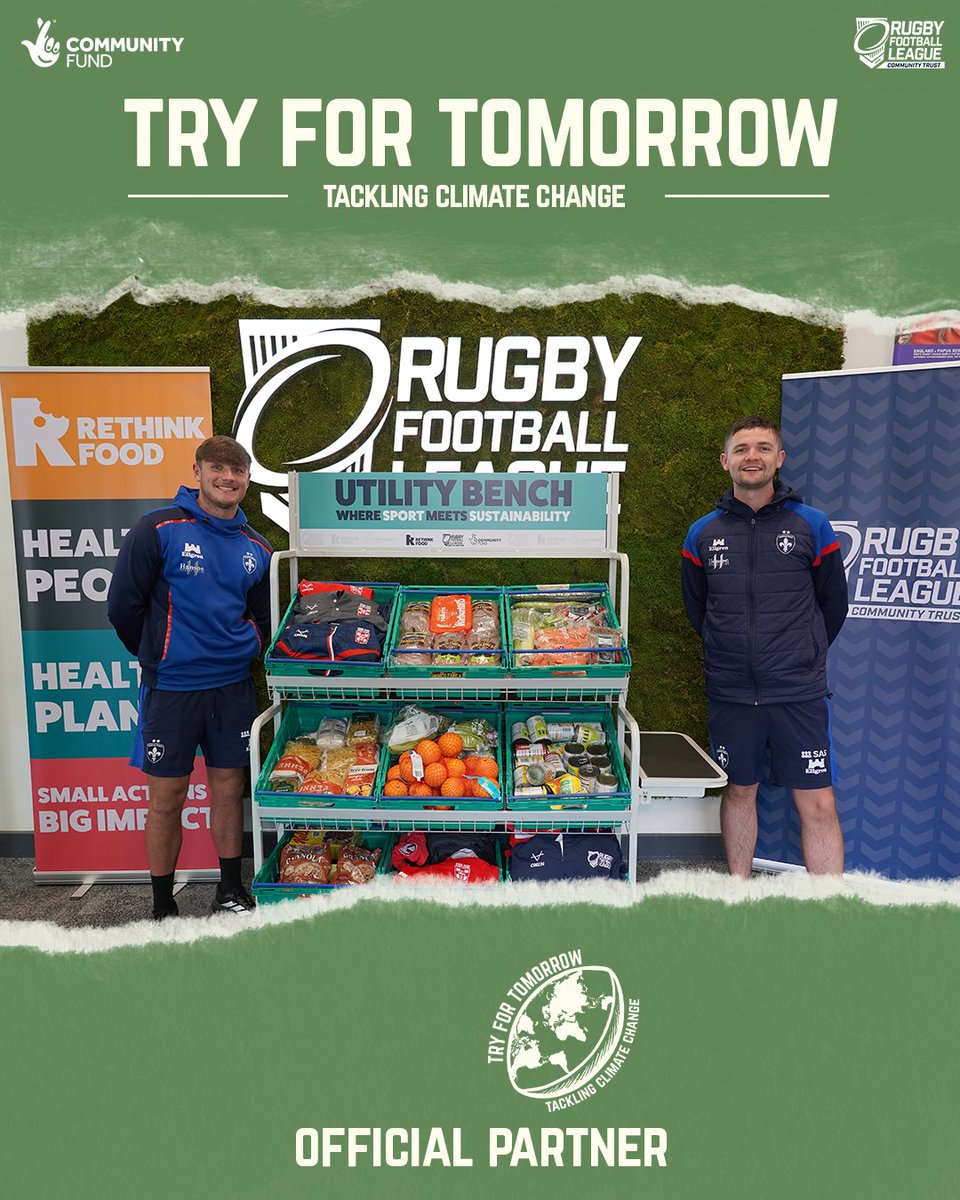 WTComFoundation's tweet photo. The National Lottery Community Fund has supported the RFL Community Trust’s Try for Tomorrow project with a £1.5m grant to help tackle climate change!

We're excited to inspire, empower and connect people across the sport take meaningful steps in the fight against climate change. https://t.co/MxdlfHnrWV