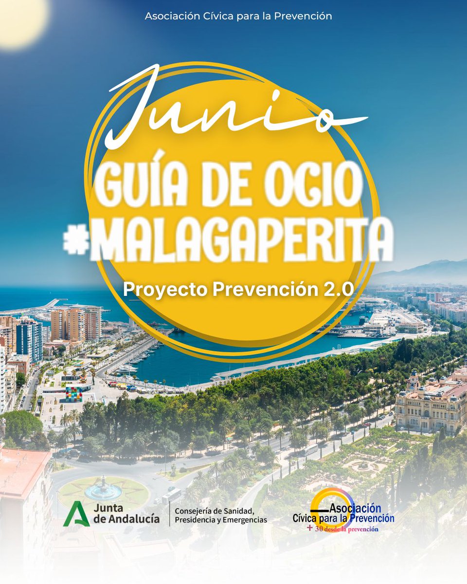 ACP_malaga's tweet photo. Nueva Guía de Ocio de este mes con @saludand 
Pídela por correo a: omaweb@omaweb.org https://t.co/lZ4PED3qQ4