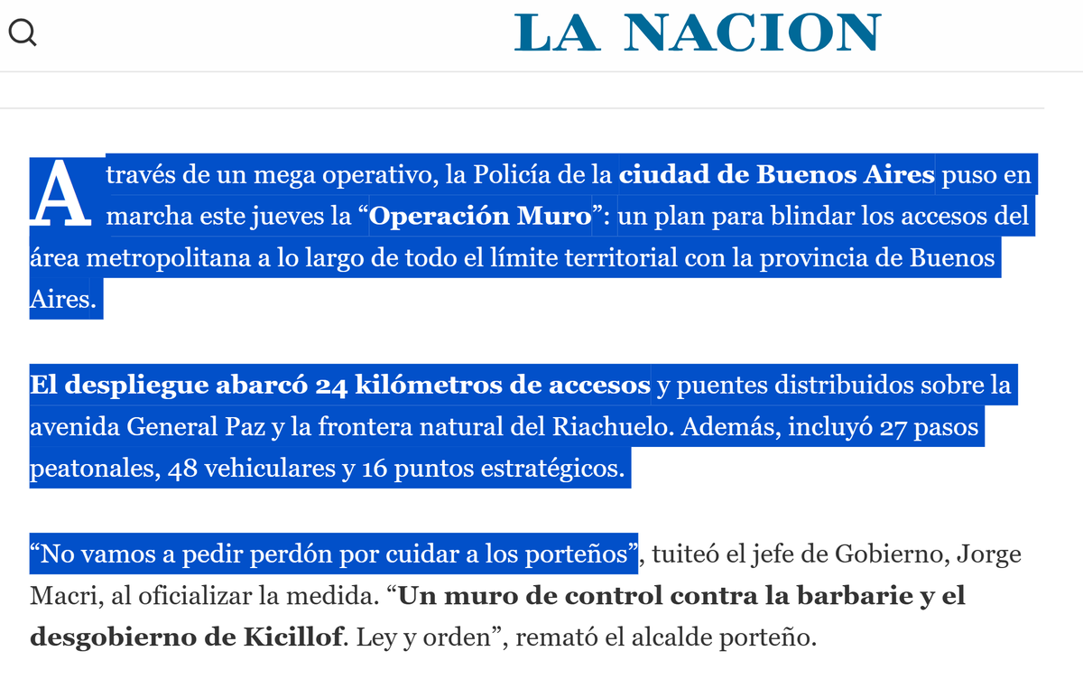 lauta's tweet photo. #Calamaro, #Cerati y #Paez cantaban:
"Nuestro Vietnam
Hecho de saliva y sangre, es verdad
Y tal vez no te voy a perdonar
nuestro Vietnam"

Hoy CABA fue #NuestroBerlin amurallada x policias  de @JorgeMacri "contra la barbarie y el desgobierno de Kicillof” en sus palabras.
#shame https://t.co/Q9tsPX11vd