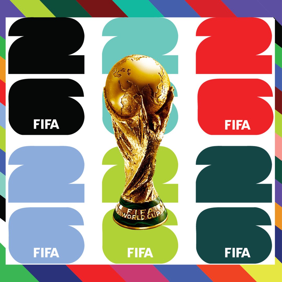 father_funky's tweet photo. My designs for World Cup 2026.

I'd be designing all through the World cup tournament and  dropping branding tips, banter and lot more.

I'm open to work and collaborate with everyone this period. 
 #fwc2026 #vinijr #brasil #fifa
#senegal #worldcup https://t.co/PZjKmcajNt
