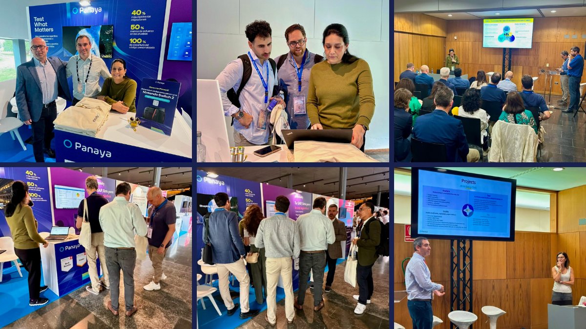panaya's tweet photo. 🎬 ¡Cerramos @AUSAPE Forum 2026! 🎬

Han sido dos días intensos hablando de migraciones a S/4HANA, actualizaciones y cambio continuo, y mostrando más de cerca Seemore, nuestra capa agéntica. 🤩🚀

Gracias por visitarnos y asistir a las sesiones con @Inetum_es y @NTTDATA_inc! 🙏🙌 https://t.co/GUwR9Hgs9n