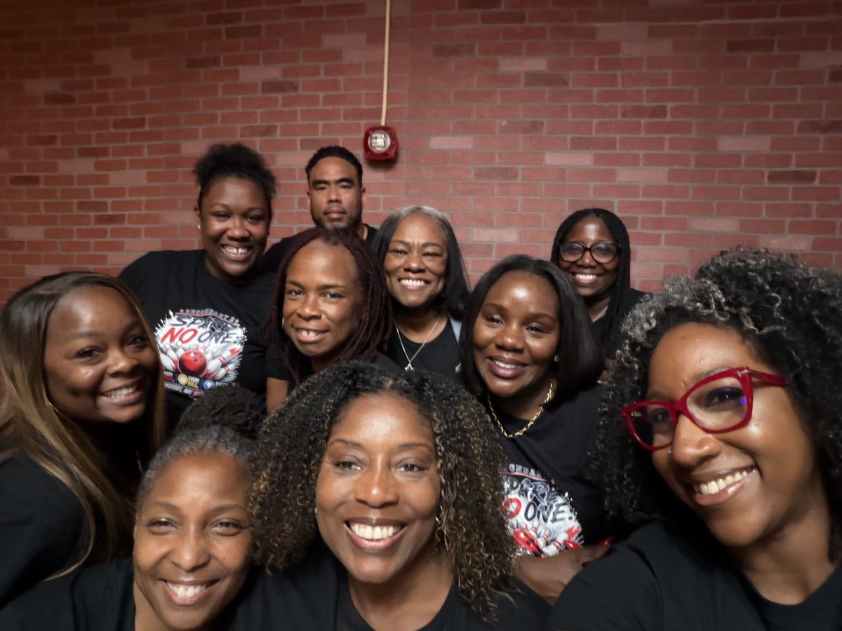 DCSDSecondary2's tweet photo. 💙✨ Spare No One: Every Voice, Every Role, Every Win.

Today was more than bowling and fun—it was about building relationships, learning together, and strengthening the team that supports our schools every day.
@DeKalbSchools 
#EveryVoiceEveryRoleEveryWin #WorkingOnWinning 🖍️🎳 https://t.co/wBFVgiHsjq