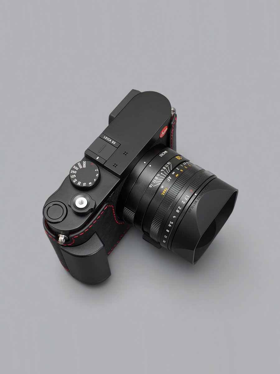 NineSelect's tweet photo. LIM'S
Leica Q3 / Q3 43 専用
イタリアンレザーケース
color：Nero(Black/Red)

https://t.co/wHgVVn7Wn9

#lims
#カメラケース
#ハンドメイド
#イタリアンレザー
#leica
#ライカ
#leicaq3
#leicaq343
#nineselect https://t.co/4D30zy3fz5