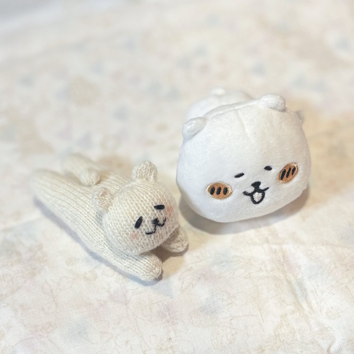 chicchanui's tweet photo. 🐻‍❄️🐻‍❄️ 次はパグさんを編む🧶 https://t.co/qTJwFE6f6E