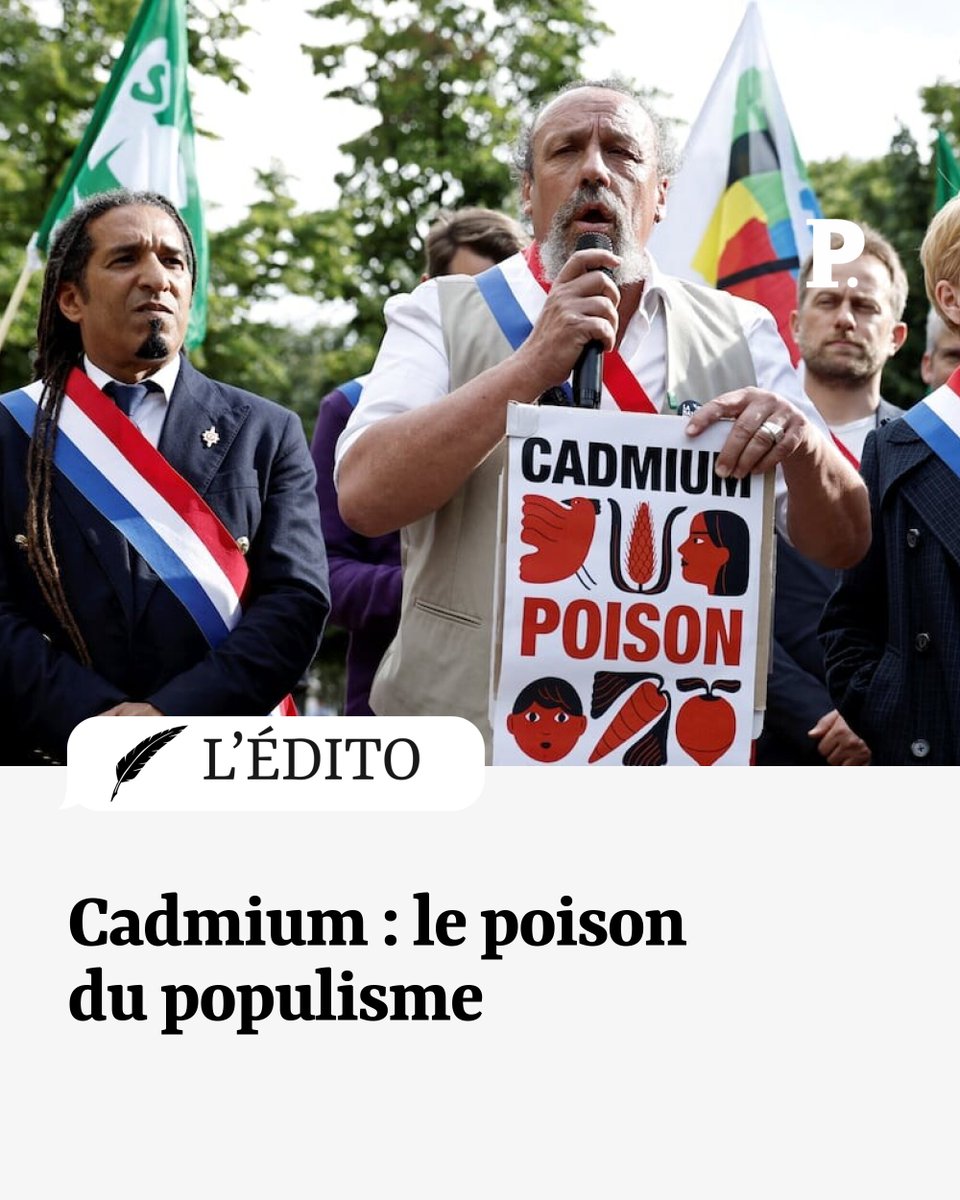 LePoint's tweet photo. Les députés ont voté un texte visant à diminuer le taux autorisé de cadmium dans les engrais phosphatés. Une mesure réclamée par les associations et par l’Anses – mais adoptée dans une tempête de désinformation, qui risque d’en annuler totalement les effets.

🖋️ L'ÉDITO de @GeWoessner
➡️ https://t.co/yohTE7xB9A