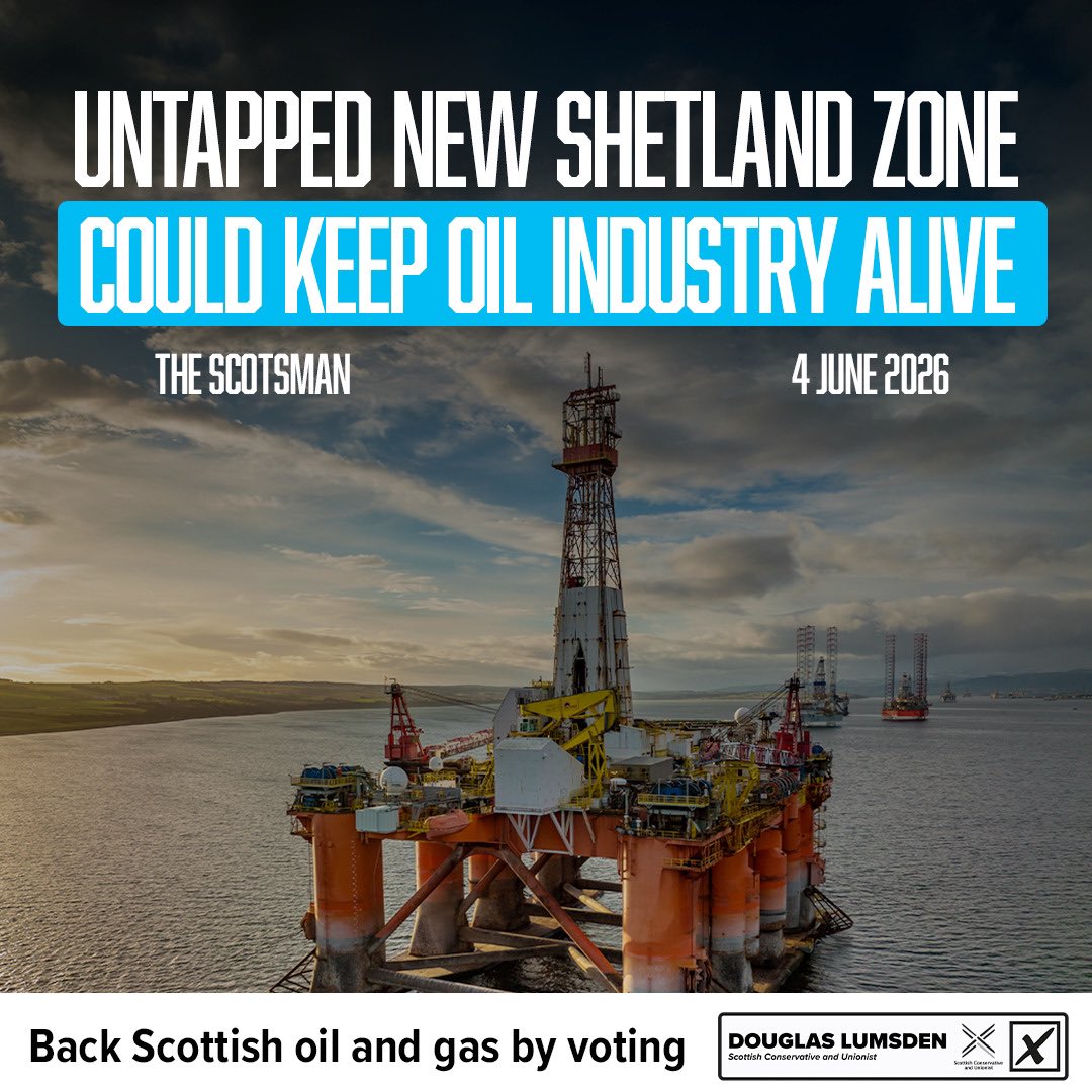 DLumsden_MSP's tweet photo. It’s madness that we are importing expensive oil &amp; gas when we have billions of barrels lying untapped.

I’m urging voters in Aberdeen South to back me on June 18 to send a message to the SNP and Labour. https://t.co/Ld5Tv9VqDe