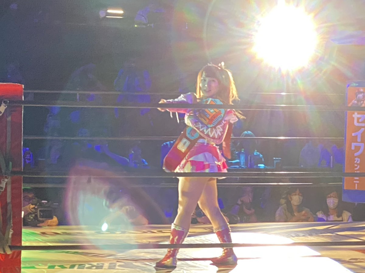 岩田さん勝利！ #T_Hearts #SENJO #wavepro