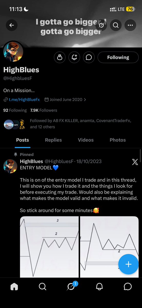 HB4REX's tweet photo. @michaelbanksfx @forexblog9ja @atlasfunded @atlas_futures @PayoutCharts @HighbluesF Done sire Big banks @Ghalian_ @AhmadGhali18 @sirahmerhd https://t.co/LKlGj5jgFF