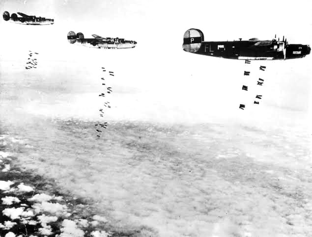 PastToPresentH1's tweet photo. On the night of June 5–6, 1944, as the Allied invasion of Normandy drew near, the British Royal Air Force launched one of the largest bombing operations of World War II. More than 1,000 British bombers crossed the English Channel and dropped approximately 5,000 tons of bombs on German coastal defenses, artillery positions, and gun batteries along the Normandy coast.

The massive air raid was designed to weaken German strongpoints before Allied troops stormed the beaches on D-Day. The bombardment targeted defenses overlooking key landing zones, hoping to destroy artillery that could devastate the invasion fleet and landing forces. The operation involved hundreds of aircraft flying through darkness, navigating carefully to avoid Allied ships and troops gathering below.

While not all targets were destroyed, the bombing disrupted German communications, damaged fortifications, and added to the confusion among defenders. Combined with naval bombardment and airborne assaults, it helped pave the way for the largest amphibious invasion in history.