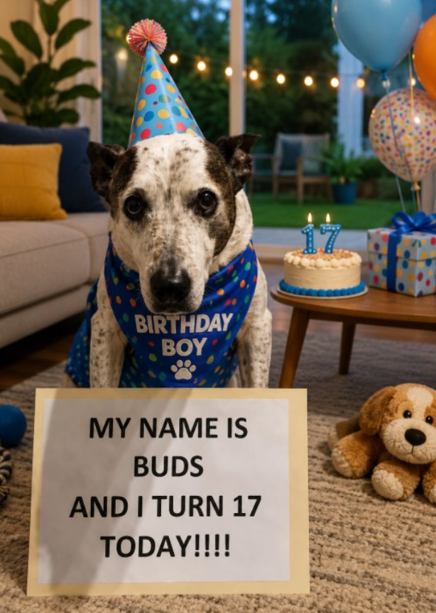 BestinDogs's tweet photo. Send him one 🩷 for his 17s birthday😍 https://t.co/Ar6kpjbJ3h