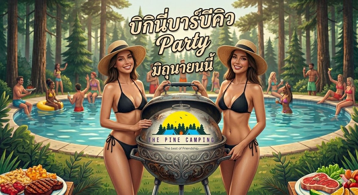 thepinecamping's tweet photo. 12 มิ.ย ขอเชิญ รับเต็มที่ 20 คู่( รวมคู่ที่จองห้องพัก ในวันนั้นด้วย) เท่านั้น
สำหรับคู่ ไม่ค้างคืน อยู่ได้ไม่จำกัดเวลา
❌ ไม่แจกชุดคลุม
✅ บิกินี่ หรือชุดเซ็กซี่ เท่านั้น
✅ ฟรี เนื้อย่าง, หมูย่าง, น้ำอัดลม และน้ำแข็ง
🔥 ร่วมโหวต บิกินี่เซ็กซี่สตาร์(ชนะเลิศ เข้าพักฟรี 1 ครั้ง) https://t.co/5h51vF60ar