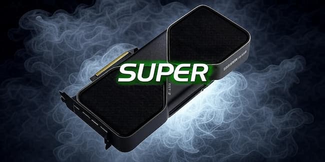 Overclocking_EN's tweet photo. Are the RTX 50 SUPER cards back on track? https://t.co/Iq8b6LpaTs #RTX50SUPER #NVIDIA #GraphicsCards https://t.co/1gKQreC2gZ